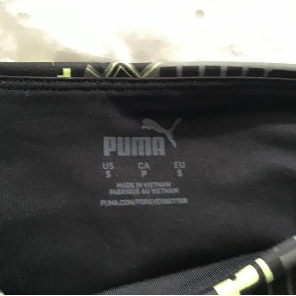 Puma Leggings Size Small.  B7 - Picture 2 of 6